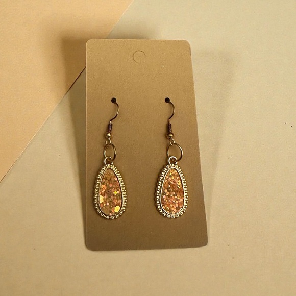 Jewelry - Fashion Teardrop Sparkled Earrings